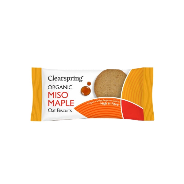 Organic Oat Biscuits (Miso Maple) - 40g