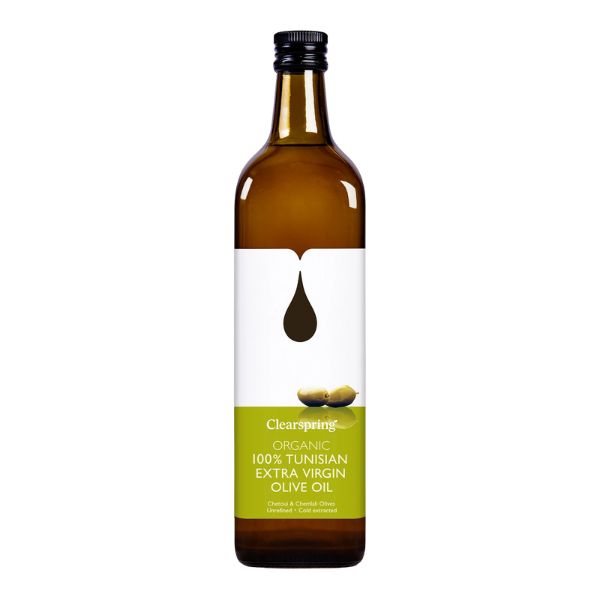Clearspring Organic Tunisian Extra Virgin Olive Oil 1L