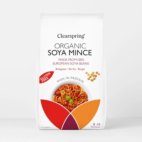 Clearspring Organic Gluten Free Soya Protein Mince 250G