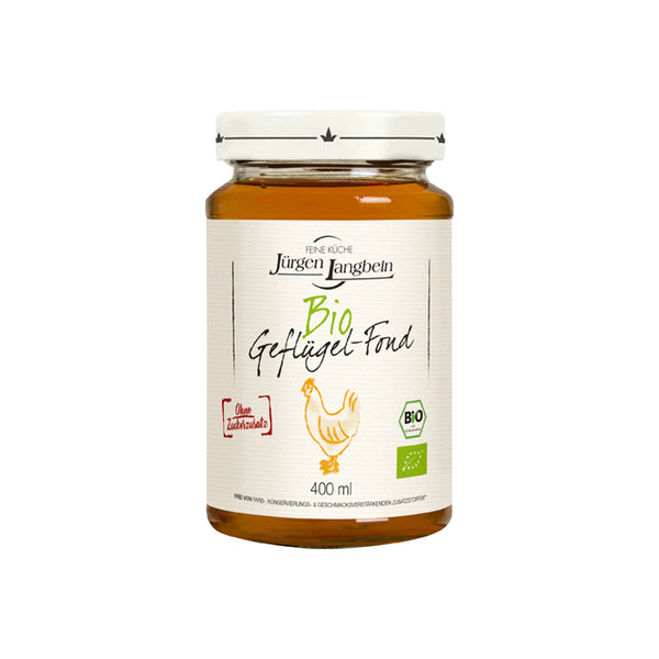 Jürgen Langbein Organic Poultry Stock Base 400ml
