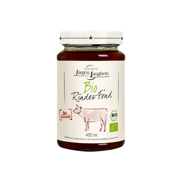 Jürgen Langbein Organic Beef Stock Base 400ml