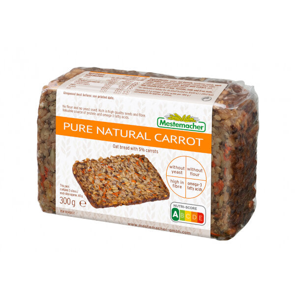 Oat Bread with Carrots - 300g (Best Before Date: 01/05/2024)