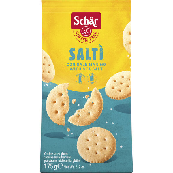 Gluten-Free Salti Crackers - 175g