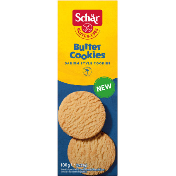 Gluten-Free Butter Cookies - 100g (Best Before Date: 06/07/2024)