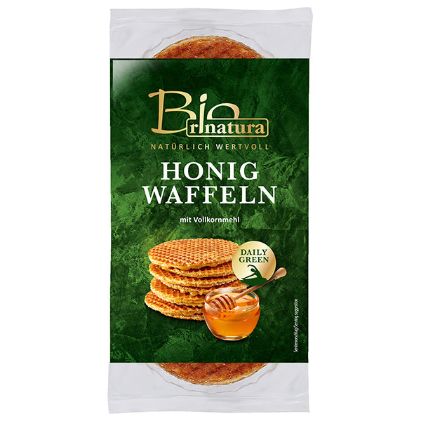 Organic Wholegrain Honey Waffle - 175g