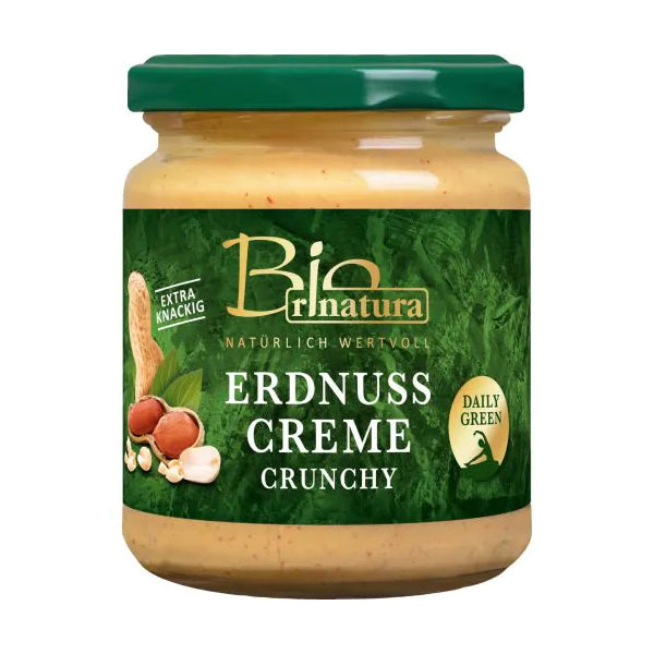 Organic Peanut Cream Crunchy 250G