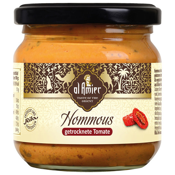 Al Amier Hummus With Sun-Dried Tomatoes 180G