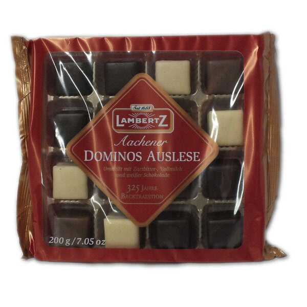 Christmas Special - White, Milk and Dark Chocolate Domino Stones Assortment - 200g (Parallel Import)