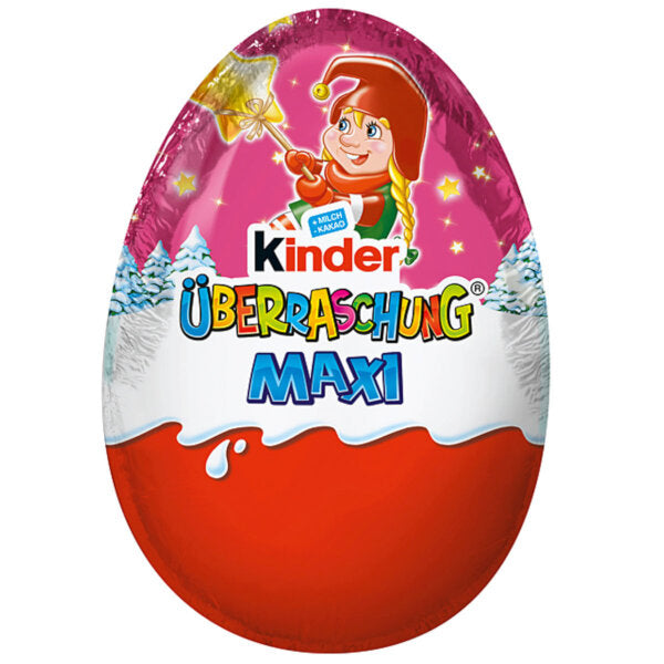 Christmas Special - Surprise Maxi Eggs for Girls - 100g (Parallel Import)