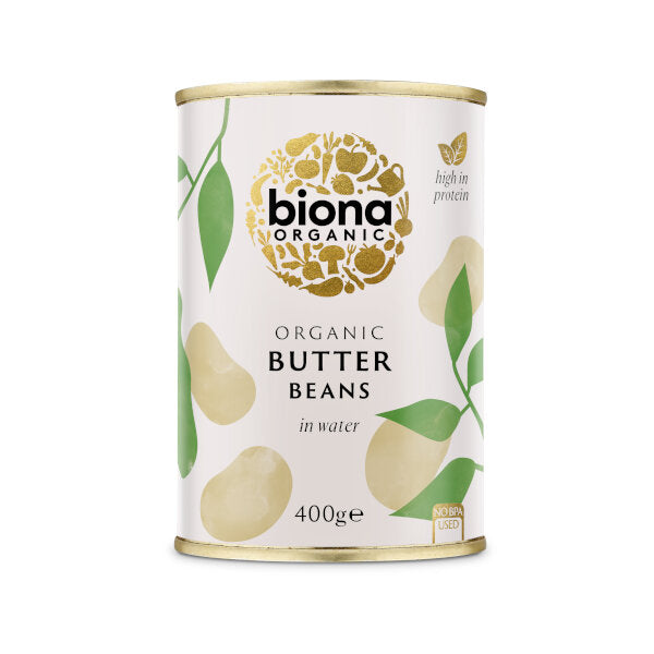 Organic Butter Beans - 400g
