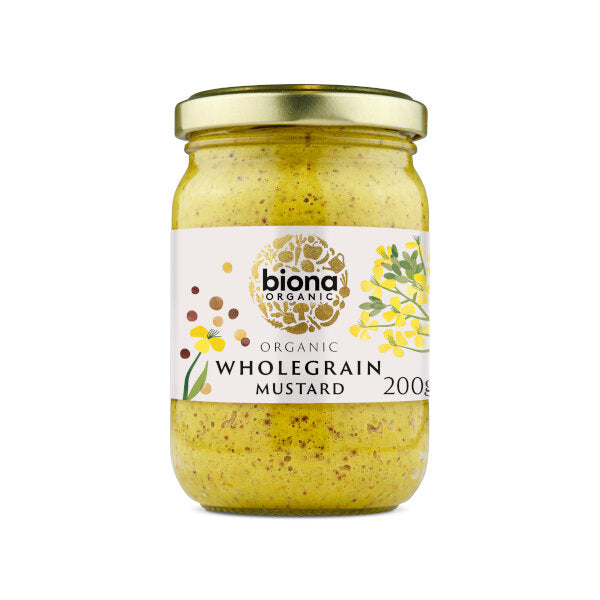 Organic Wholegrain Mustard - 200g