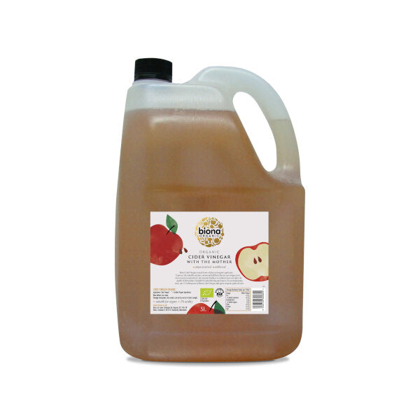 Organic Apple Cider Vingar (with the Mother) - 5L