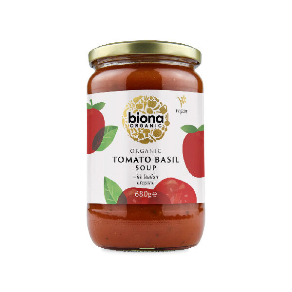 Organic Tomato Basil Soup - 680g