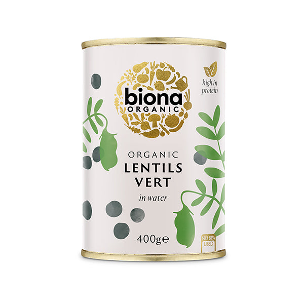 Organic Lentil Vert - 400g