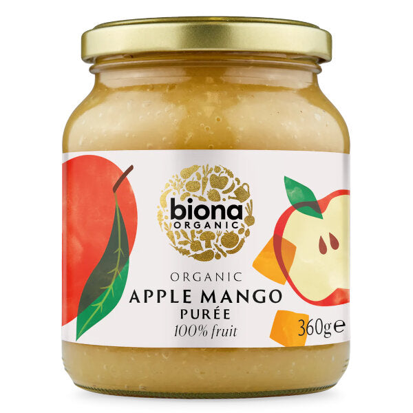 Organic Apple &amp; Mango Puree - 360g