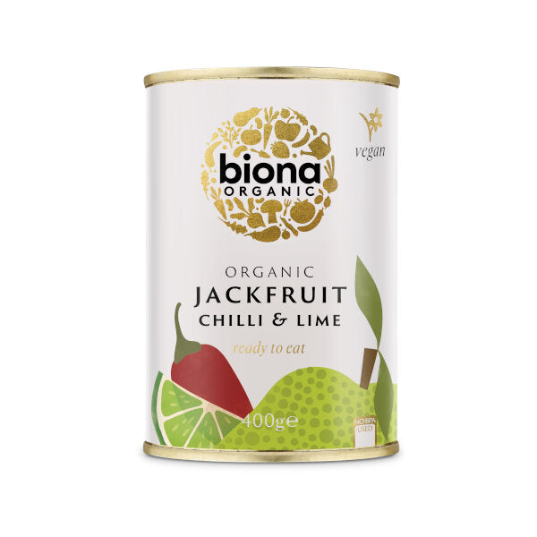 Organic Jackfruit with Chili & Lime - 400g
