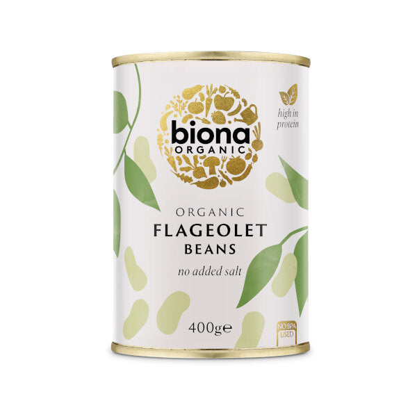 Organic Flageolet Beans - 400g