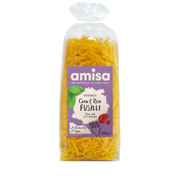 Organic Corn & Rice Fusilli - 500g