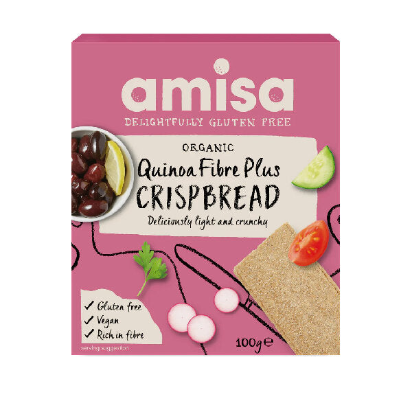 Organic Gluten Free Quinoa Crispbread - 100g