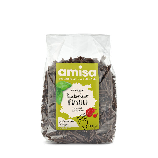 Organic Gluten-Free Buckwheat Fusilli - 500g