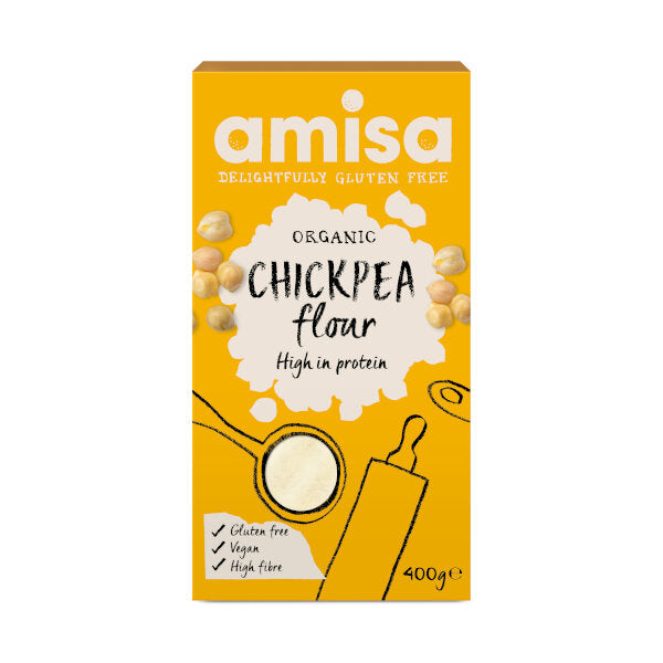 Organic Chick Pea Flour (Fine Milled) - 400g