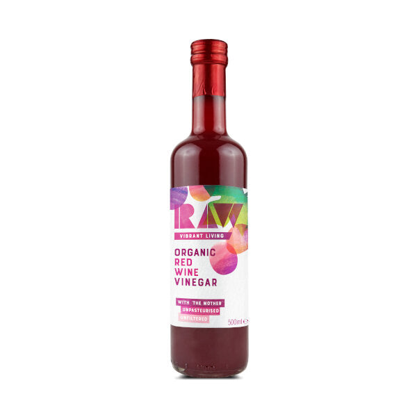 Organic Red Wine Vinegar with the Mother - 500ml