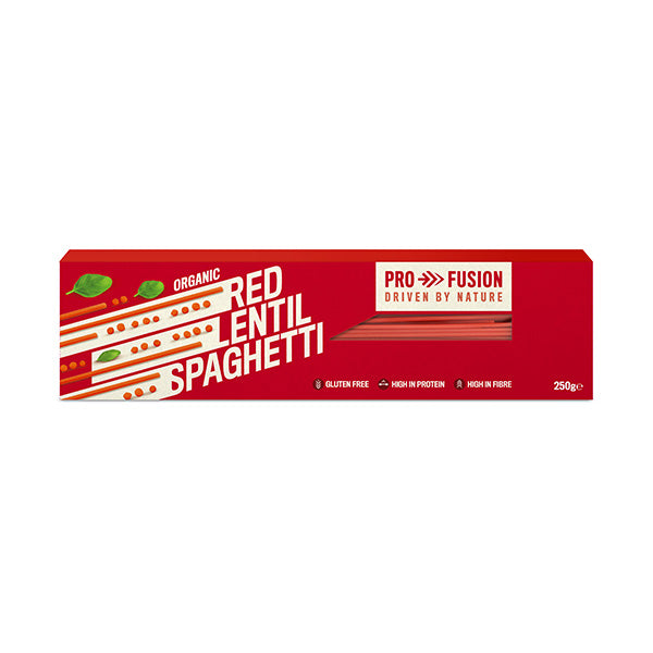 Organic Red Lentil Spaghetti (Gluten-Free) - 250g