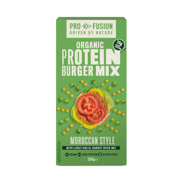 Organic Moroccan Style Protein Burger Mix - 250g