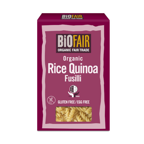 Organic Rice Quinoa Fusilli (Fair-Trade) - 250g