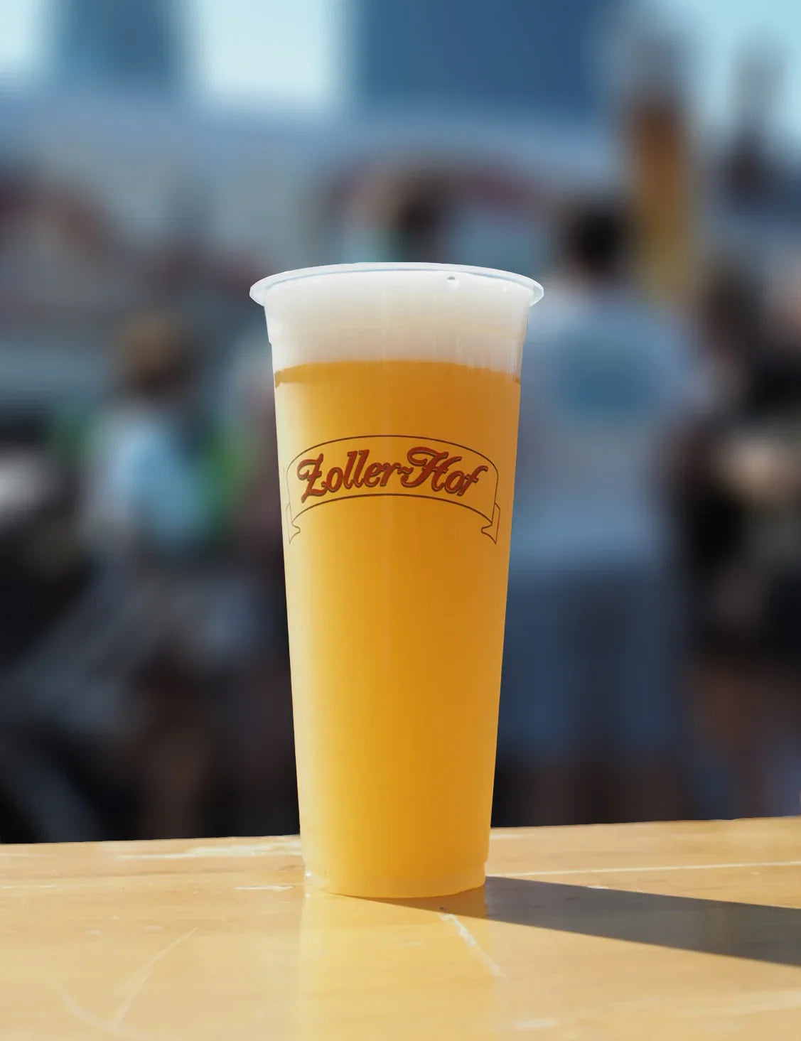Zoller Hof Beer Plastic Cup 500ml 50'S
