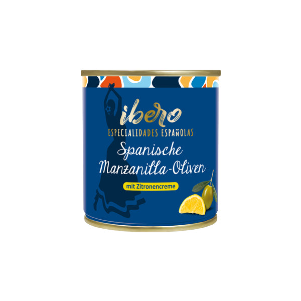 Green Olives with Lemon Cream - 200g