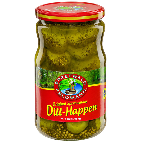 Gherkin Bites with Dill - 670g