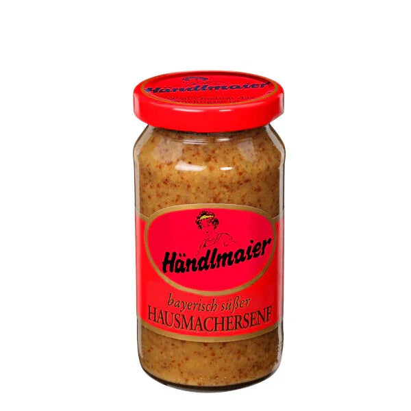 Händlmaier German Sweet Mustard With Mustard Seeds 200ml