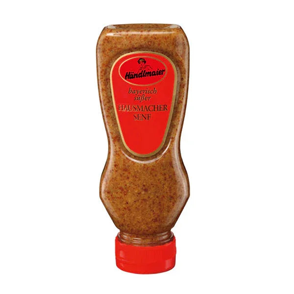Händlmaier German Sweet Mustard With Mustard Seeds 225ml