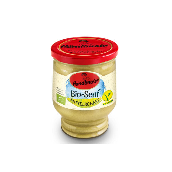 Organic Medium Hot Mustard - 250ml