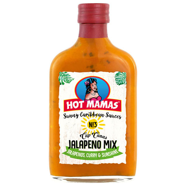 Hot Mamas- Sunny Caribbean Sauces Jalapeno Mix - 195ml