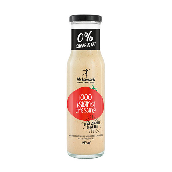 Händlmaier Low Carb Zero Sugar Thousand Island Vegan Salad Dressing 240ml