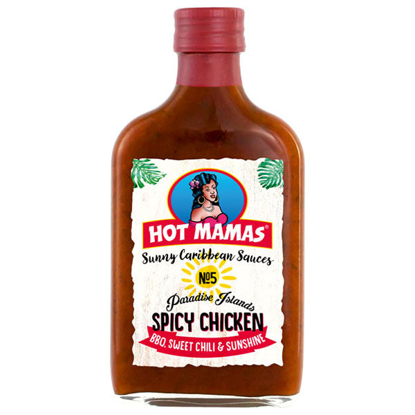 Hot Mamas- Sunny Caribbean Sauces Spicy Chicken - 195ml