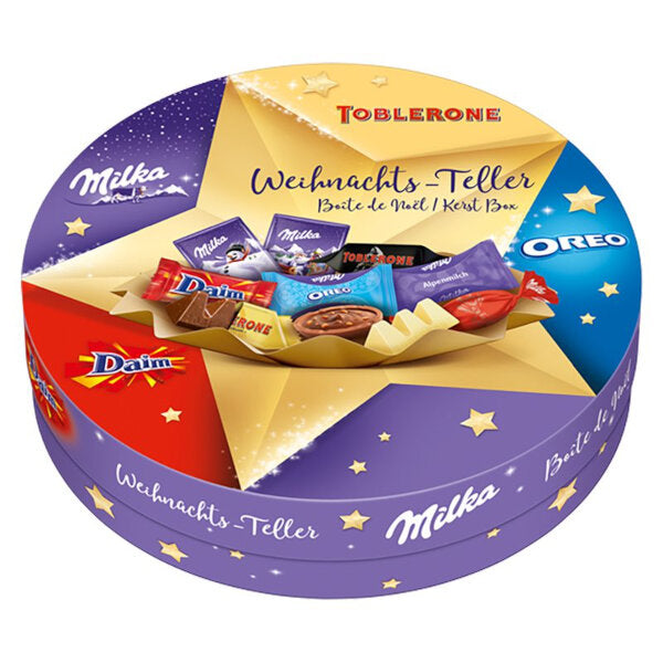 Christmas Special - Milka Christmas Chocolate Plate Giftbox - 196g (Parallel Import)