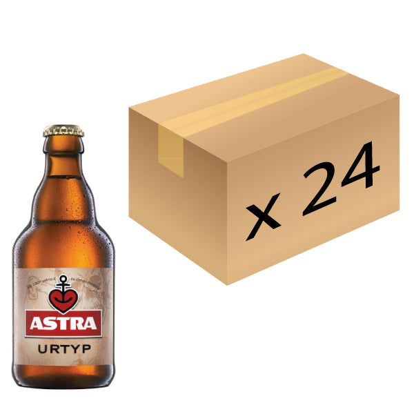Astra Urtyp Pilsner Beer - 330ml x 24 (Parallel Import)