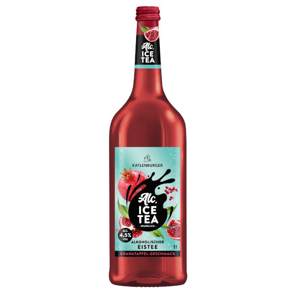 Boozy Pomegranate Iced Tea - 1000ml