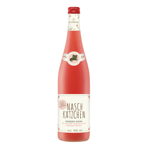 Katlenburger Sweet Kitty Strawberry Yogurt Cocktail 750ml