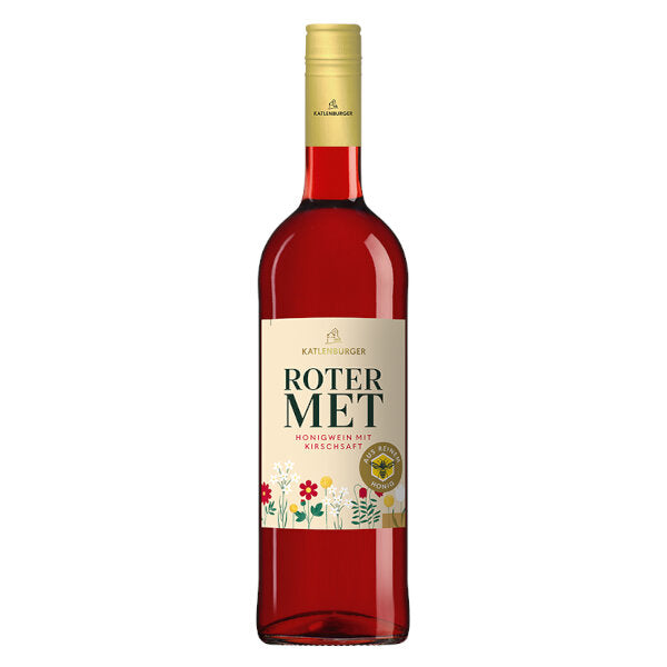 Katlenburger Red Mead Honey Wine With Cherry 750ml