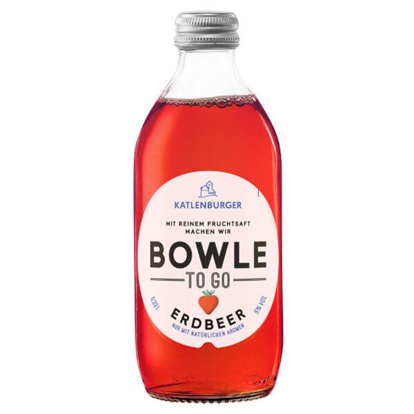 Katlenburger Strawberry Cocktail Bowle-To-Go 330ml