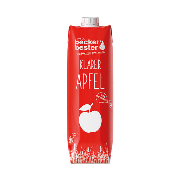 100% Direct Pressed Clear Apple Juice (Not-From-Concentrate) 1L