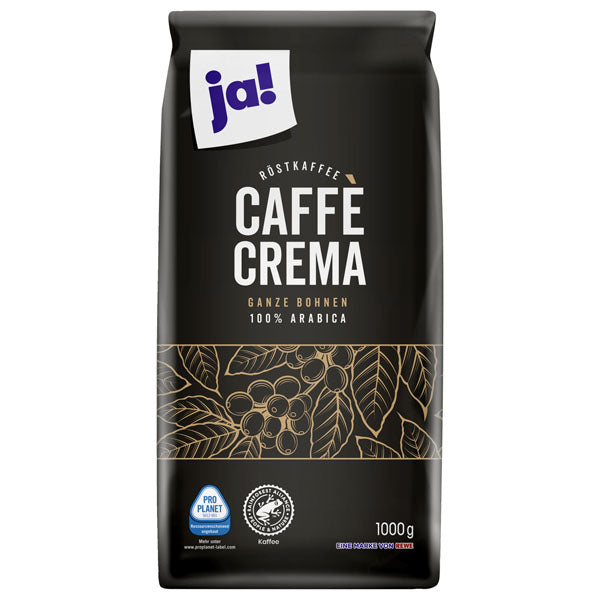100% Arabica Caffe Crema Whole Bean Coffee - 1kg