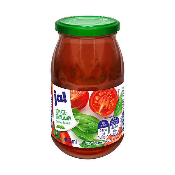 Tomato Sauce With Basil - 400g