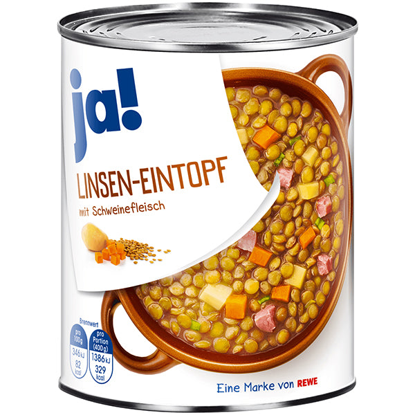 Lentil Stew With Pork - 800g