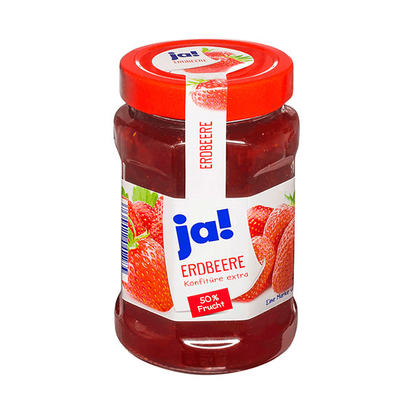 Strawberry Jam - Extra Rich Taste - 50% Fruit Flesh Content - 450g
