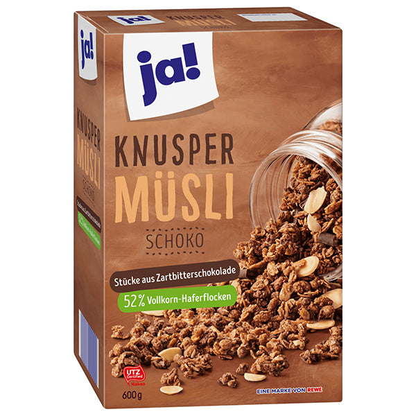 Ja! Crunchy Chocolate Muesli 600G